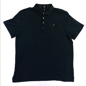 Calvin Klein Polo Mens Medium Pima Cotton Shirt